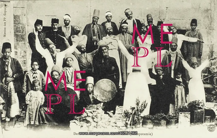 : Whirling Dervishes with instruments - Urfa : Whirling Dervishes with instruments - Urfa