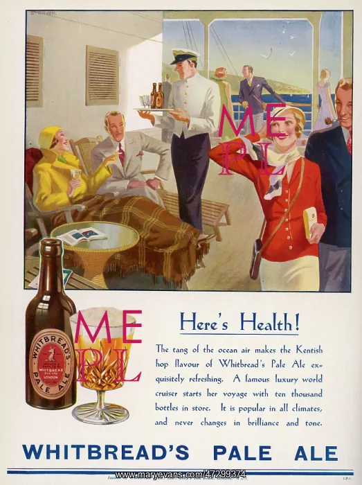 : WHITBREAD'S PALE ALE : WHITBREAD'S PALE ALE