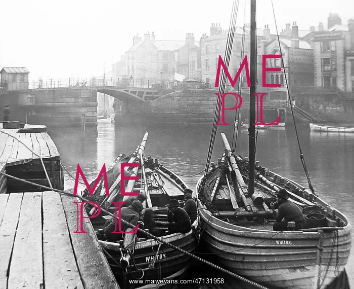 : Whitby harbour Victorian period