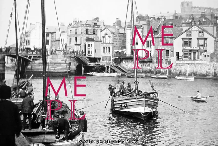  : Whitby harbour Victorian period