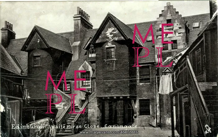 : White Horse Close - Canongate, Edinburgh, Midlothian : White Horse Close - Canongate, Edinburgh, Midlothian