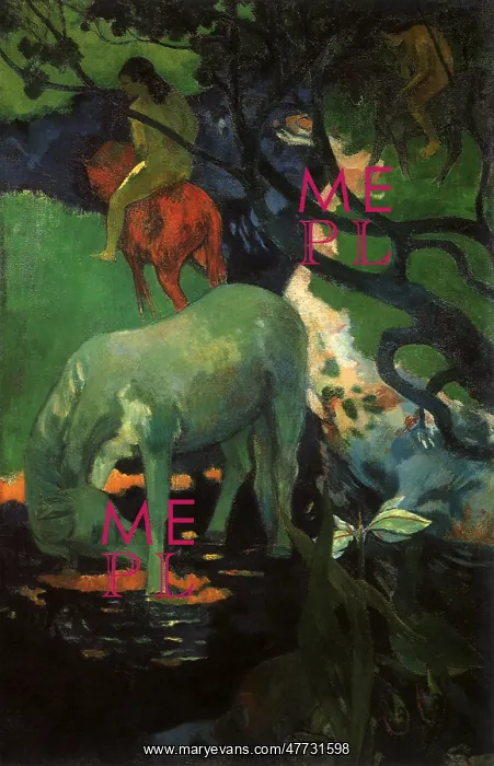  : The White Horse, by Gauguin