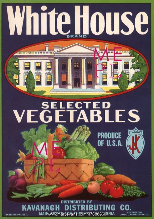  : White House and Veggies