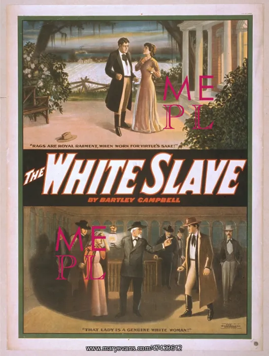 : The white slave by Bartley Campbell : The white slave by Bartley Campbell