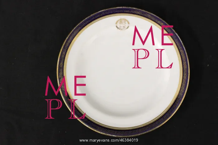 : White Star Line - Copeland Spode side plate : White Star Line - Copeland Spode side plate