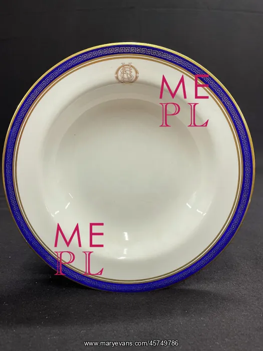 : White Star Line, Copeland Spode soup bowl : White Star Line, Copeland Spode soup bowl