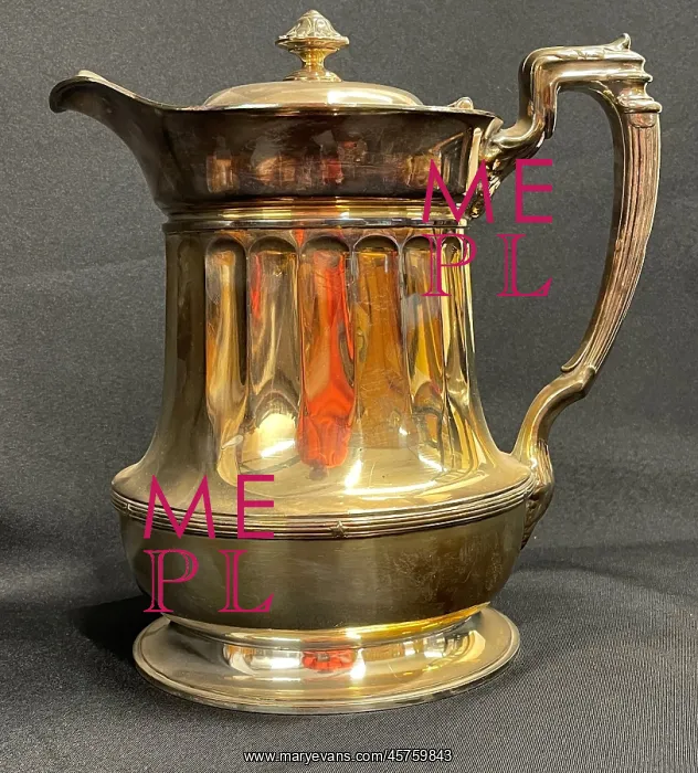 : White Star Line, First Class Elkington coffee pot : White Star Line, First Class Elkington coffee pot