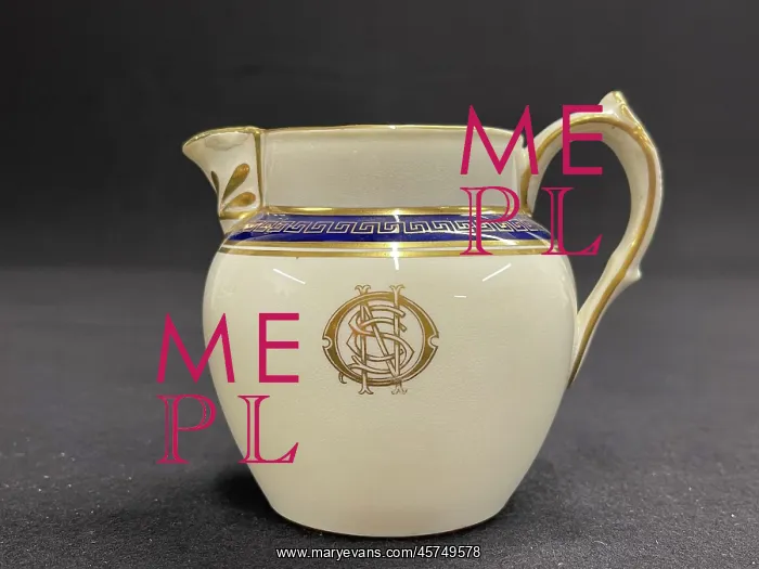 : White Star Line, First Class OSNC milk jug : White Star Line, First Class OSNC milk jug