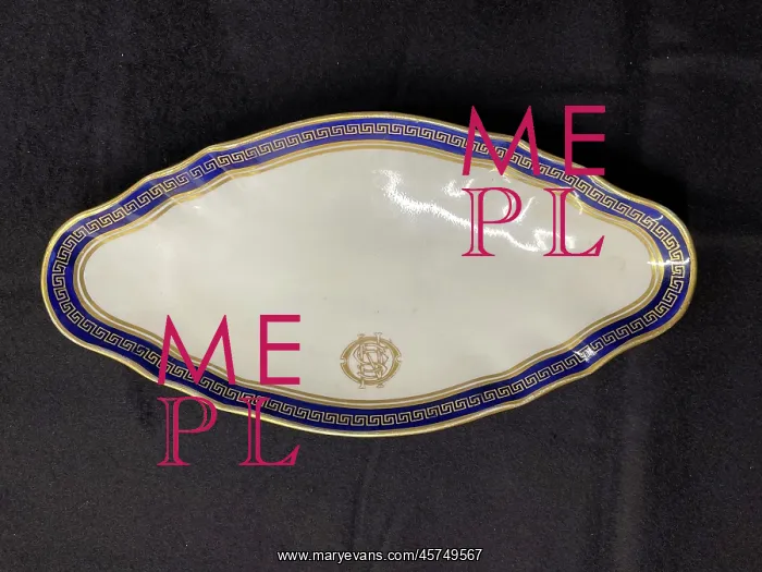  : White Star Line, First Class oval lozenge dish