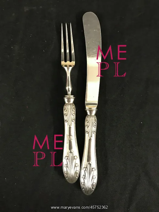  : White Star Line - First Class pickle knife and fork