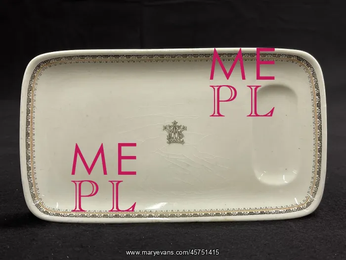 : White Star Line, John Maddock and Sons asparagus dish : White Star Line, John Maddock and Sons asparagus dish