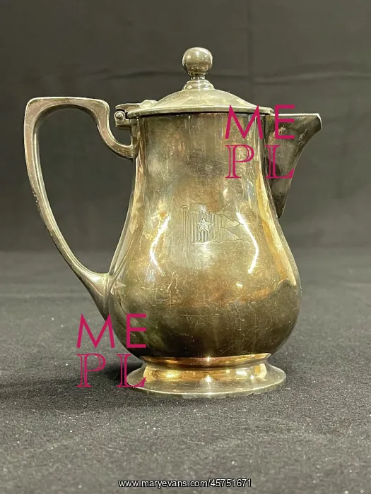 : White Star Line, Mappin and Webb chocolate pot : White Star Line, Mappin and Webb chocolate pot