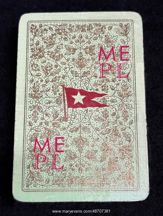  : White Star Line - Playing Card reverse design