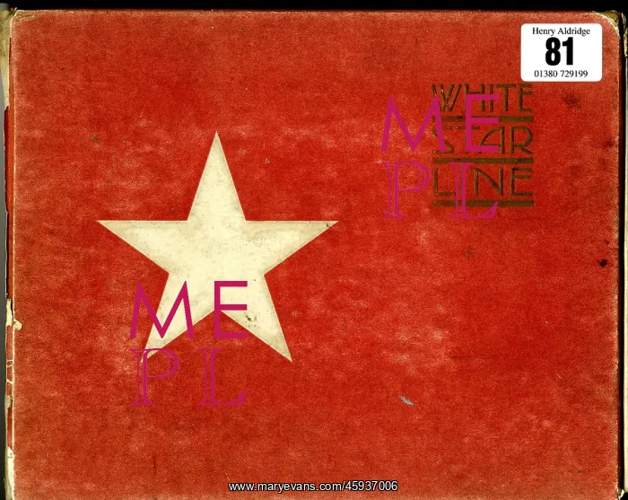 : White Star Line, RMS Olympic, cover design : White Star Line, RMS Olympic, cover design