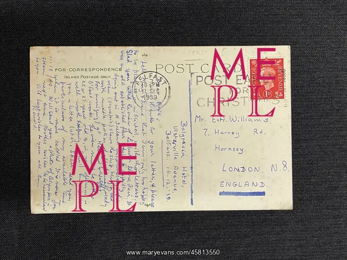 : White Star Line, RMS Olympic, with crane, on postcard (back) : White Star Line, RMS Olympic, with crane, on postcard (back)