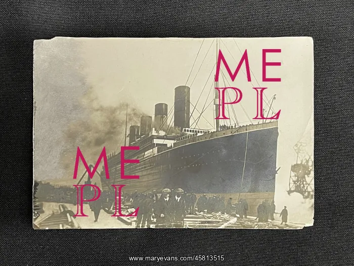 : White Star Line, RMS Titanic, in Belfast, Northern Ireland : White Star Line, RMS Titanic, in Belfast, Northern Ireland