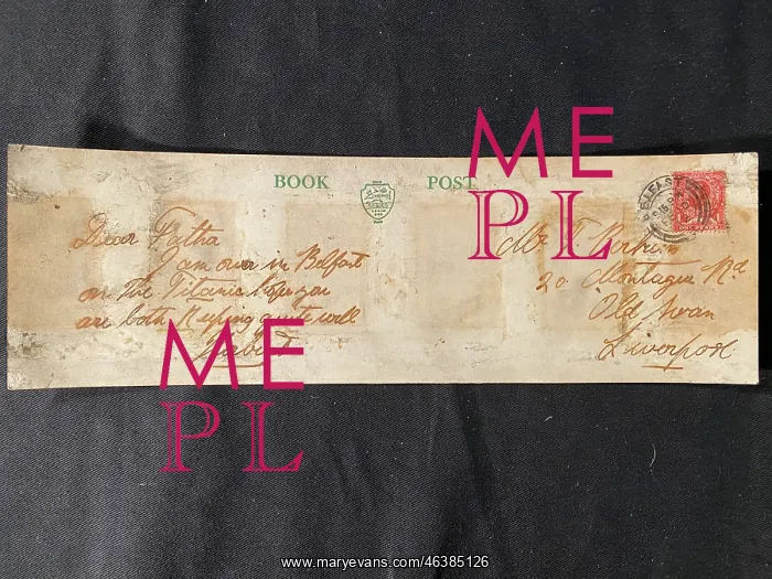 : White Star Line, RMS Titanic - bookpost postcard : White Star Line, RMS Titanic - bookpost postcard