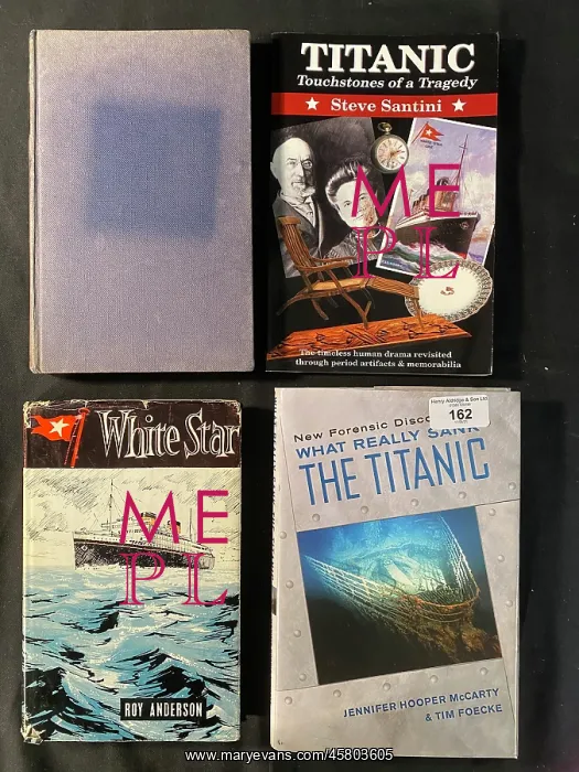 : White Star Line, RMS Titanic - four books : White Star Line, RMS Titanic - four books