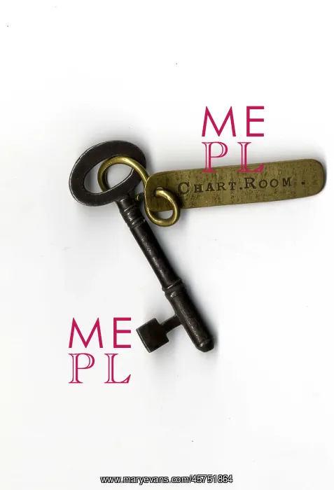 : White Star Line, RMS Titanic chart room key : White Star Line, RMS Titanic chart room key