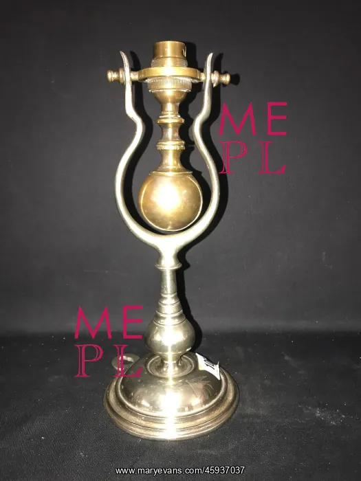 : White Star Line - silver-plated gimbal lamp : White Star Line - silver-plated gimbal lamp