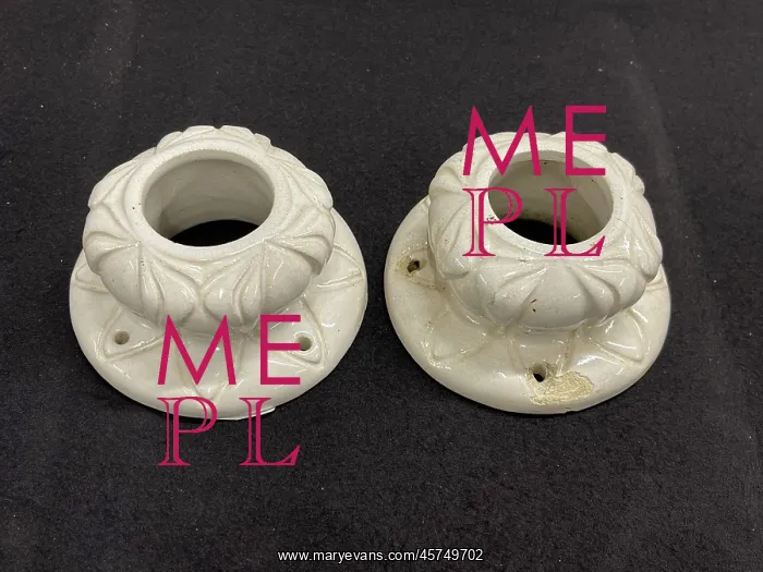 : White Star Line, SS Nomadic ceramic ceiling roses : White Star Line, SS Nomadic ceramic ceiling roses