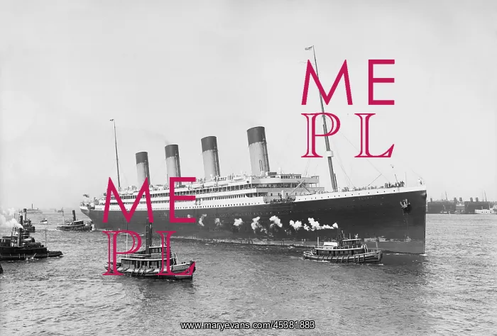 : White Star Lines S.S. Olympic completing her : White Star Lines S.S. Olympic completing her