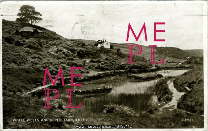 : White Wells & Upper Tarn, Ilkley, Yorkshire : White Wells & Upper Tarn, Ilkley, Yorkshire