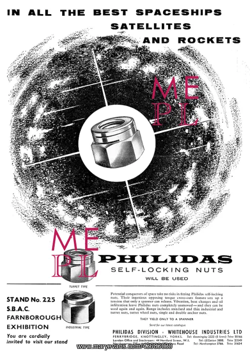 : Whitehouse Industries - Philidas Self-Locking Lock-Nuts : Whitehouse Industries - Philidas Self-Locking Lock-Nuts