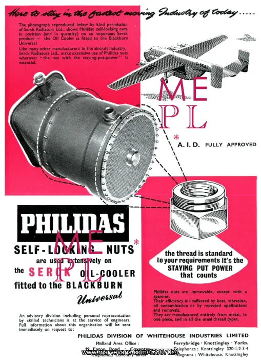 : Whitehouse Industries - Philidas Self-Locking Lock-Nuts : Whitehouse Industries - Philidas Self-Locking Lock-Nuts