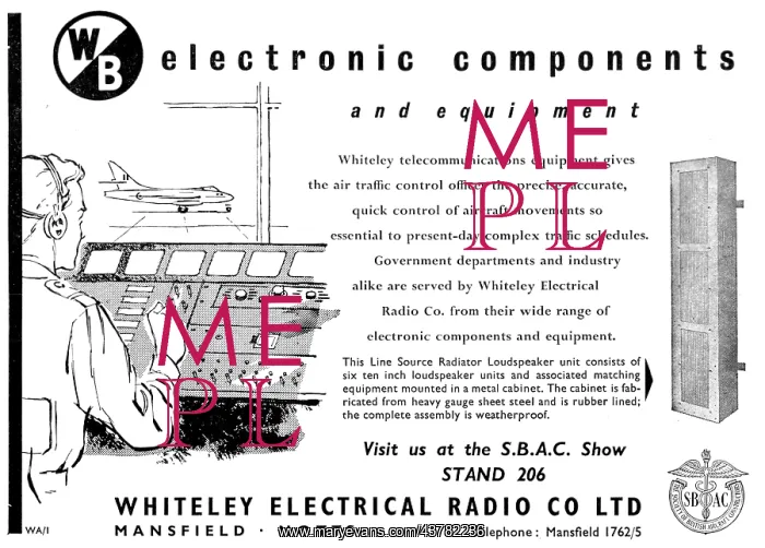 : Whiteley Electrical Components For Aircraft : Whiteley Electrical Components For Aircraft