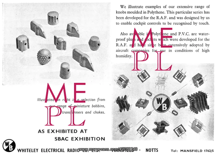 : Whiteley Electrical Components For Aircraft : Whiteley Electrical Components For Aircraft