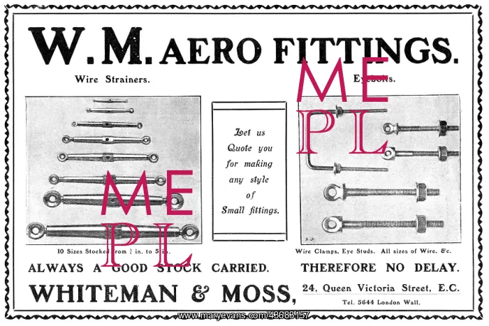 : Whiteman & Moss. AGS & Fittings : Whiteman & Moss. AGS & Fittings