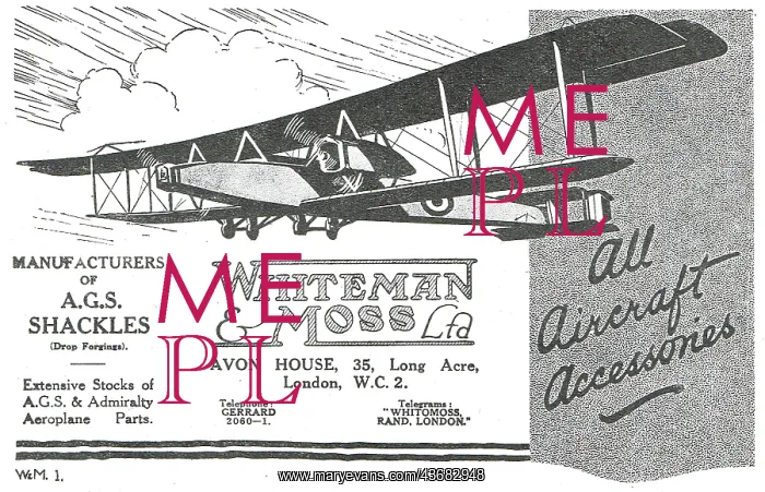 : Whiteman & Moss AGS Parts For Aircraft Constructors : Whiteman & Moss AGS Parts For Aircraft Constructors