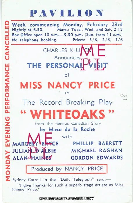 : Whiteoaks by Mazo de la Roche : Whiteoaks by Mazo de la Roche