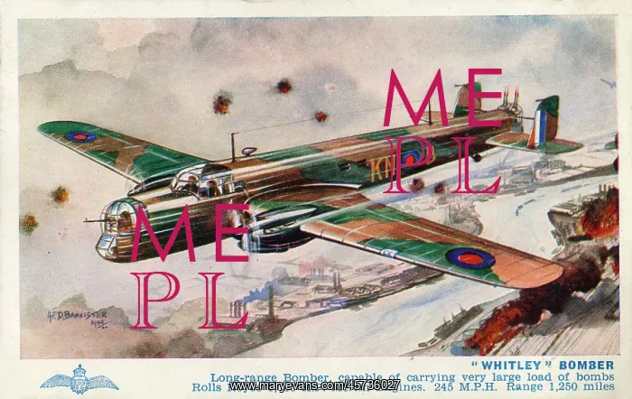 : Whitley Bomber : Whitley Bomber
