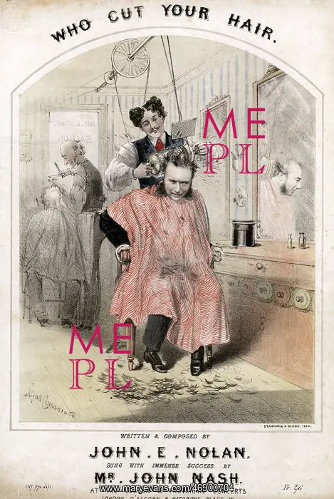 : Who Cut Your Hair, by John E Nolan : Who Cut Your Hair, by John E Nolan