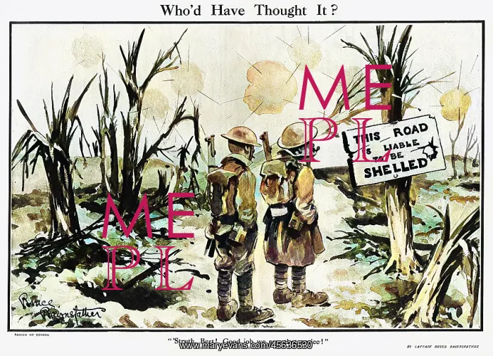: Who'd Have Thought It?, by Bairnsfather : Who'd Have Thought It?, by Bairnsfather