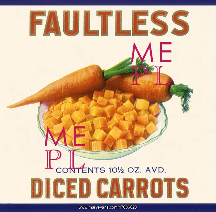  : Whole, Diced Carrots
