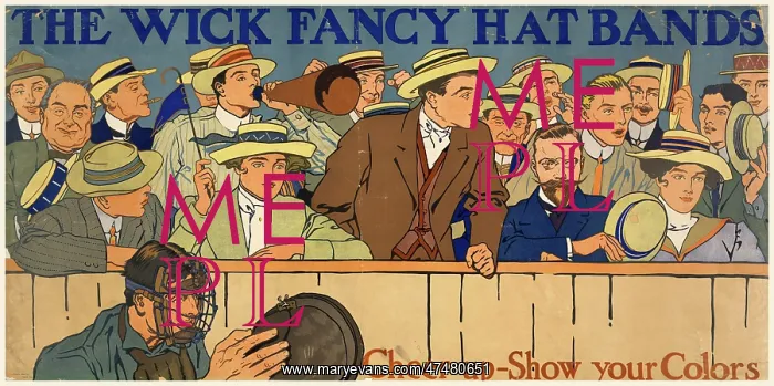 : The Wick fancy hat bands. Cheer up - show your colors : The Wick fancy hat bands. Cheer up - show your colors