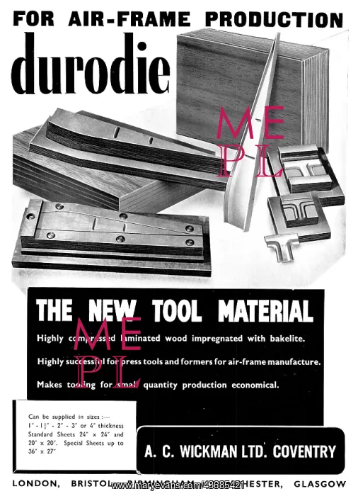 : Wickman Durodie Compressed Laminated : Wickman Durodie Compressed Laminated