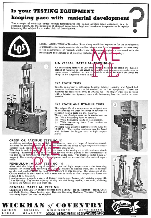 : Wickman Machine Tools & Test Equipment : Wickman Machine Tools & Test Equipment