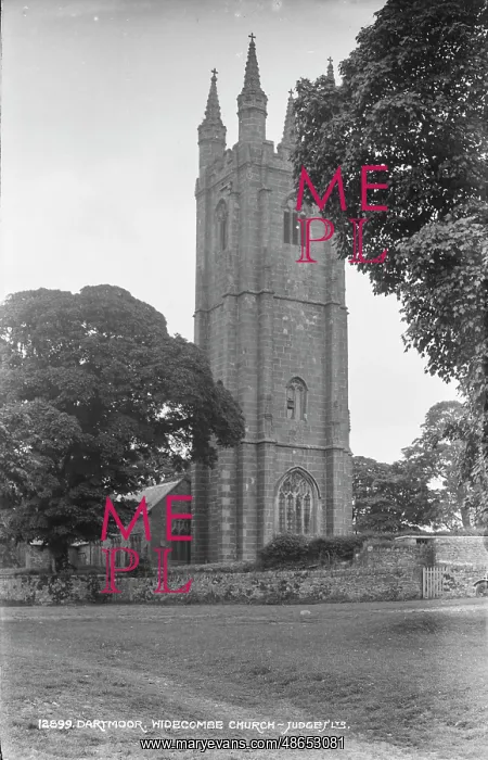 : Widecombe Church in Dartmoor : Widecombe Church in Dartmoor