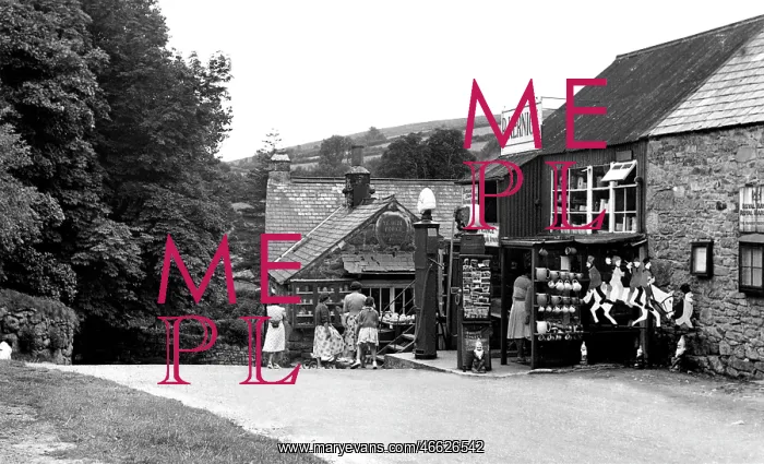  : Widecombe in the Moor, Ye Old Forge c1955