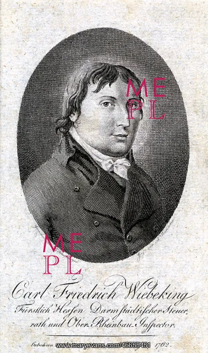 : Wiebeking, Carl Friedrich von, 25.7.1762 - 28.5.1842 : Wiebeking, Carl Friedrich von, 25.7.1762 - 28.5.1842