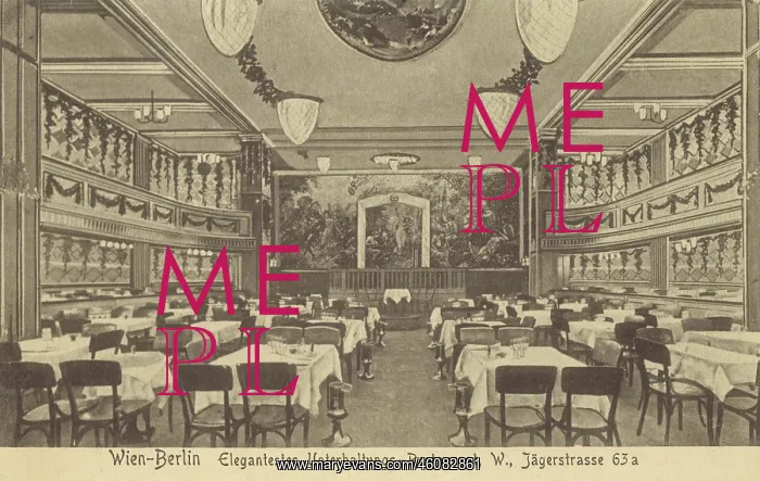  : The Wien-Berlin restaurant in Berlin, 1920s