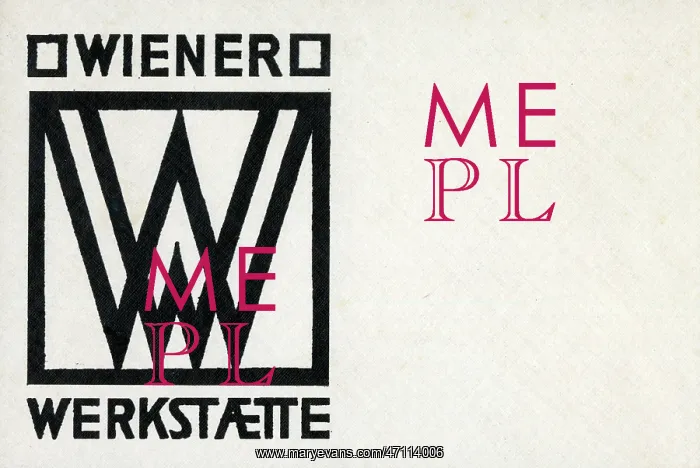 : Wiener Werkstatte, design group, Vienna : Wiener Werkstatte, design group, Vienna