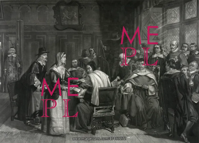 : The wife of John Bunyan, interceding for his release from pr : The wife of John Bunyan, interceding for his release from pr