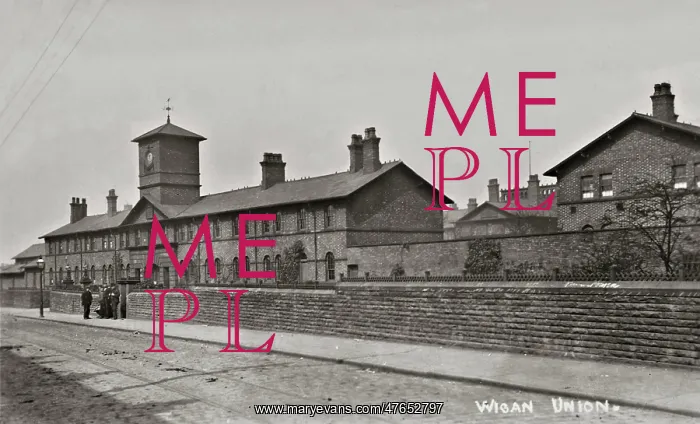: Wigan Union workhouse, Lancashire : Wigan Union workhouse, Lancashire