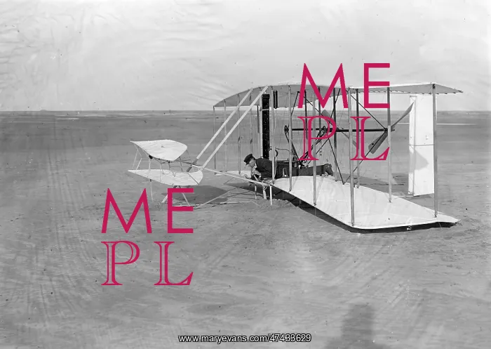 : Wilbur Wright flying (Wright Brothers) : Wilbur Wright flying (Wright Brothers)