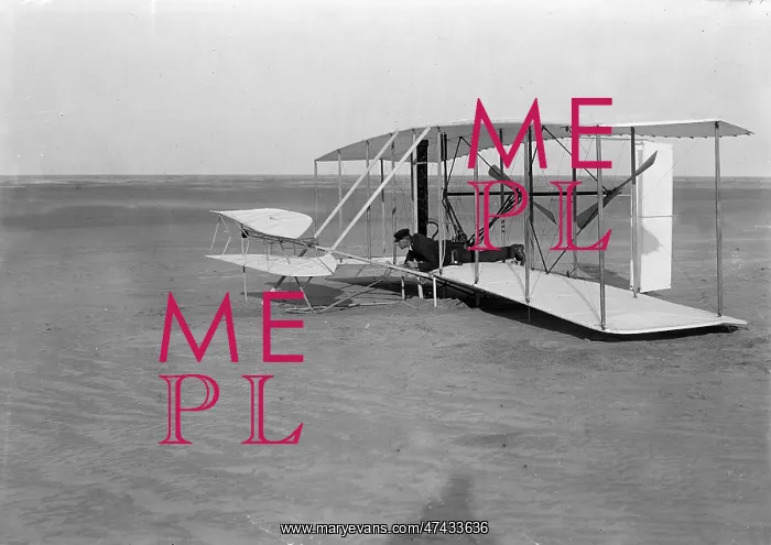 : Wilbur Wright flying (Wright Brothers) : Wilbur Wright flying (Wright Brothers)